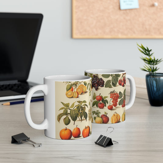 Vintage Fruit Coffee Mug