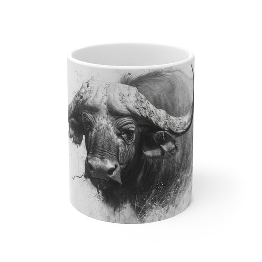 Cape Buffalo Coffee Mug