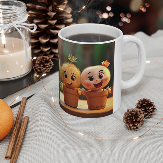 Happy Catcus Coffee Mug