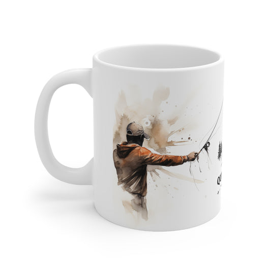 Fly Fisherman Coffee mug