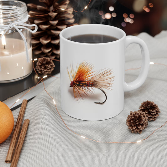 Caddis Fly Fishing Coffee Mug